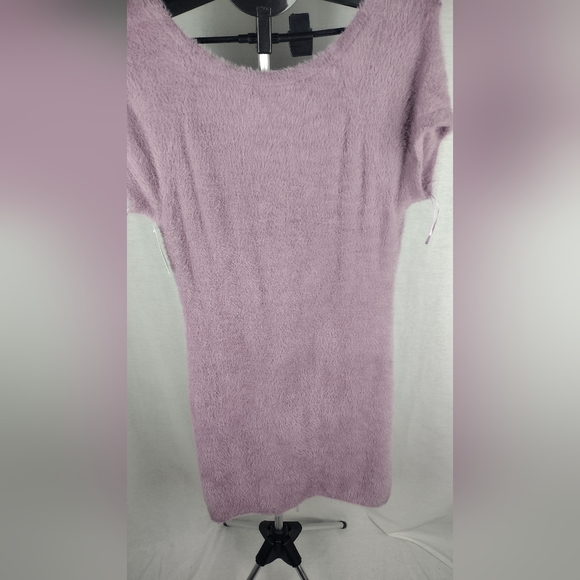 BP Fuzzy Purple Blouse Size 1X NWT - Picture 7 of 7